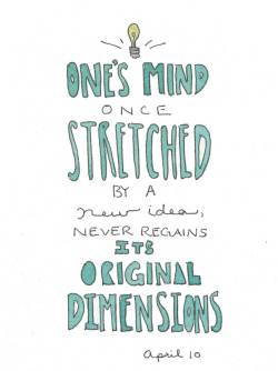 366sketchbook:  101/366 One’s mind once