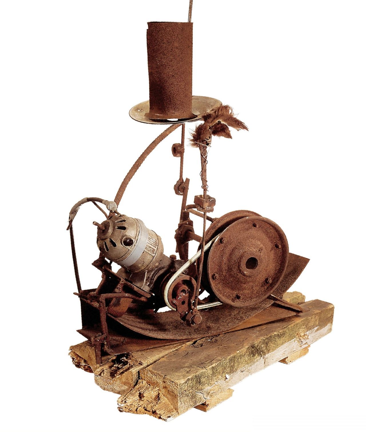 missfolly:  Jean Tinguely: Meta-mechanical Sculpture (1960)   Il robivecchi teneva