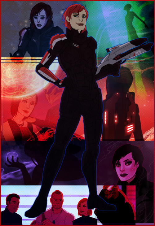 weissidian: Happy Birthday Commander Shepard! An infinitely awesome babe, like damn. This 