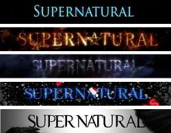 never-be-hopeless:  Supernatural title cards