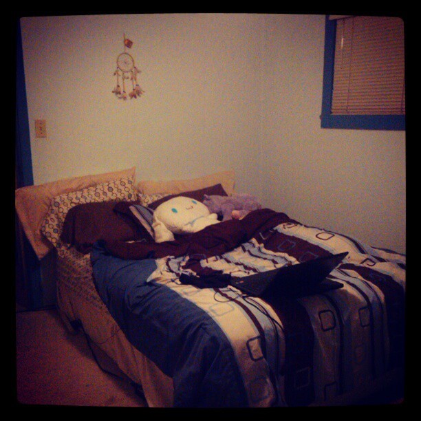 My bed (Taken with instagram)