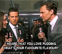 Porn Pics  Tom Hiddleston on Pudding 