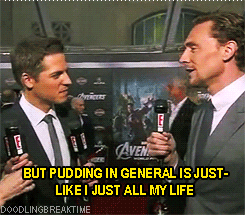 XXX  Tom Hiddleston on Pudding  photo