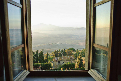 Pienza Hotel View 2 (by J. Richards Photography) Pienza, Tuscany, Italy