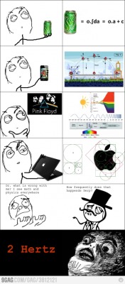 9gag:  I see math and physics…  é assim