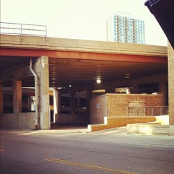 #overpass #parking #dark #danger (Taken with instagram)