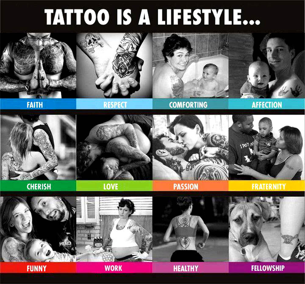Tatuarse es un estilo de vida