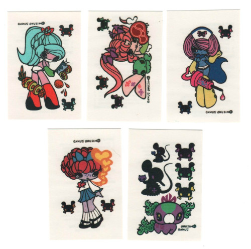 jovemguarda - Junko Mizuno temporary tattoos