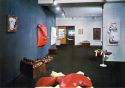 archiveofaffinities:  Claes Oldenburg, “The Home”, Installation, Sidney Janis Gallery, New York, New York, 1964 