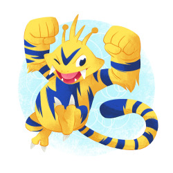 pokemonbattleroyale:  #125 Electabuzz by