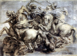 Arezzo Anghiari Battle, Leonardo di Vinci