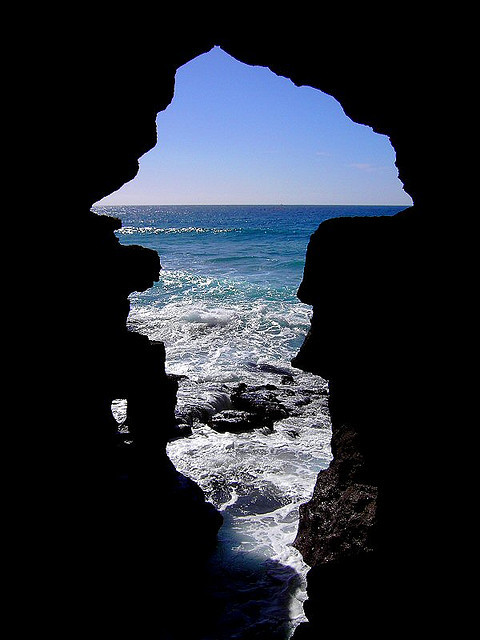 Fantastic Grotto of Hercules near Tangier, Morocco (by Aires dos Santos).