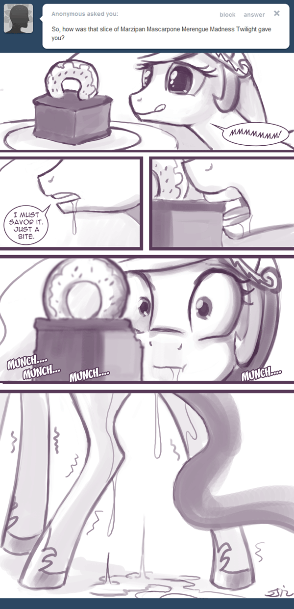 askprincessmolestia:  Ask Princess Molestia #170  This&hellip; Is not helping