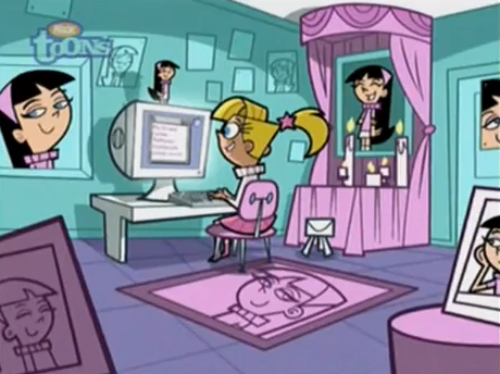 I never realized that Trixie's friend Veronica from The Fairly Oddparents was probably