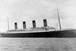 100 years ago today the titanic sunk