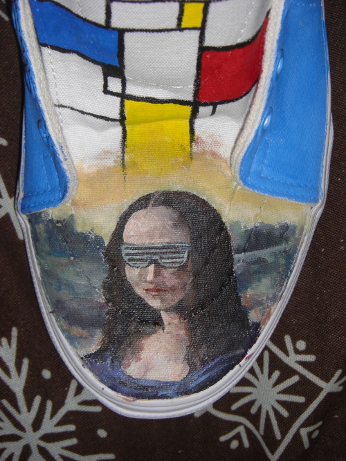 for the Vans contest (art category)-acrylici will love you even more if you can spot all the art his