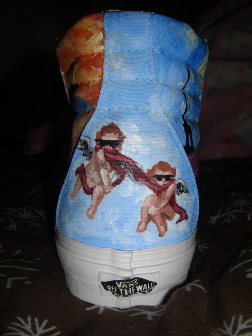 for the Vans contest (art category)-acrylici will love you even more if you can spot all the art his