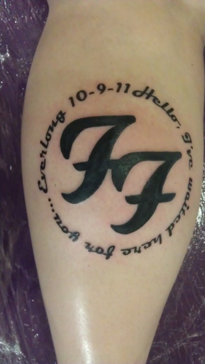 Top 90 about foo fighters symbol tattoo unmissable  indaotaonec
