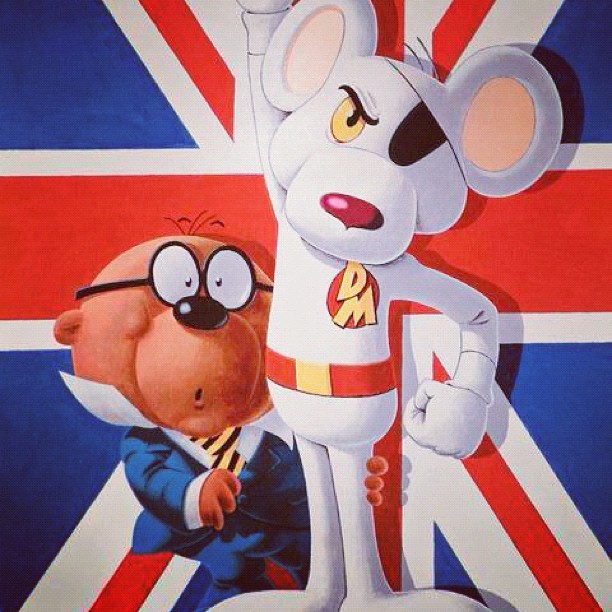 #throwbackthursday late edition&hellip;who remembers #DangerMouse?!?! #childhood