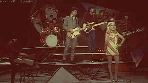 Porn photo  Blondie performing Heart of Glass, 1978