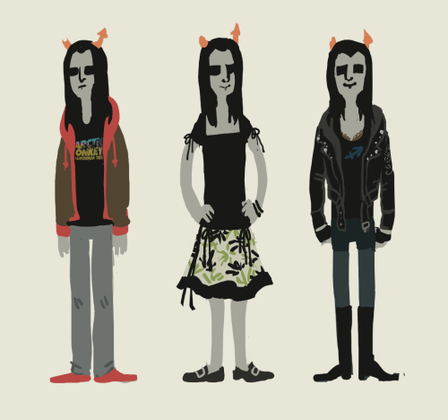 chazzerpan:it turns out its pretty weird to draw ur favorite homestuck dressed up like u when u spen