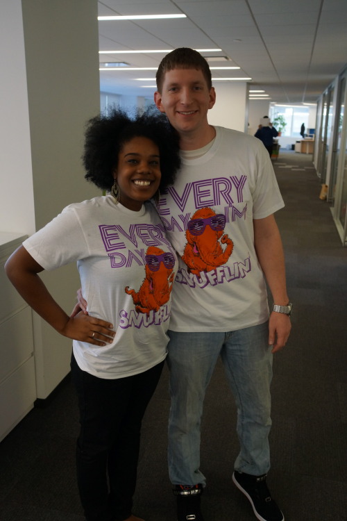 rainbowraconteur:
“ sesamestreet:
“ We just took this picture at our offices at Sesame Workshop. It’s a fun place.
”
I NEED THAT SHIRT.
”