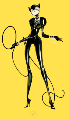 bettyfelon:  CATWOMAN YELLOW, by PerryMaple.