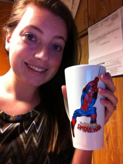 Nothing like starting my day with a nice cup of coffee from an AWESOME mug. Did I mention awesome?