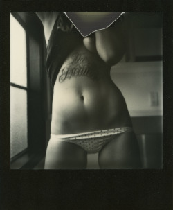 derekwoodsphotography:  Mallory. Laguna Beach. 2011. Polaroid 347.