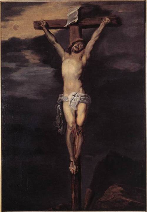 Christ on the Cross, by Antoon van Dyck, Sint-Jacobskerk, Antwerp.