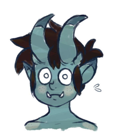 trying to design oni shoat ive wanted to make an oni boy for a while and the ones i reblobbed earlier just made me go “ok do it now”
