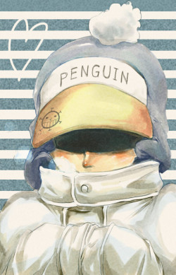 bemusedwiththeworld:  Penguin by wiuiw 