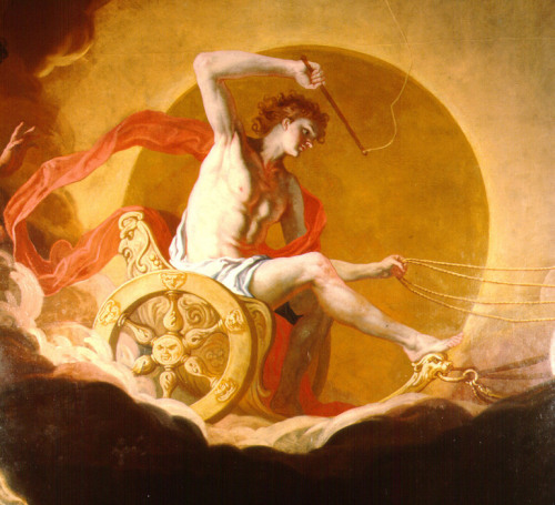 lonelyspelltoconjureyou:Helios was the Titan god of the sun. He was also the guardian of oaths and t