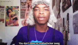 mindyourown411:  SORRY for being so judgmental, but if i ever hear anyone use the term “swag” then I’ve automatically lost all respect for you..hahaha i mean reallly? swag?… -How Am I Suppose To Have Respect For You When You Throw Around Words