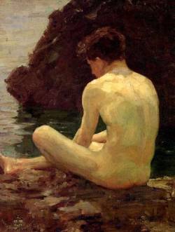 windypoplarsroom:  Henry Scott Tuke 