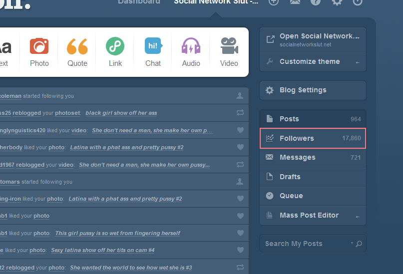 socialnetworksluts:  WOW!!!…. I was shock when I learn this new trick to gaining