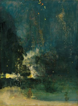  JAMES ABBOTT McNEILL WHISTLER, Nocturne in Black and Gold 
