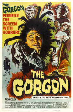 Poster for Hammer Films’ The Gorgon