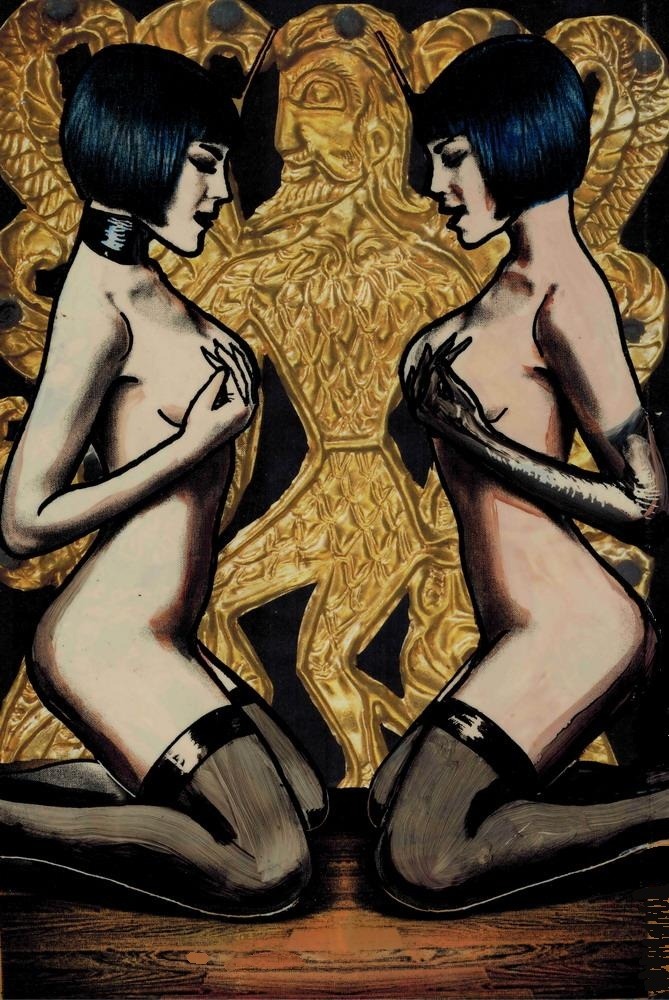 The two devil goddesses.