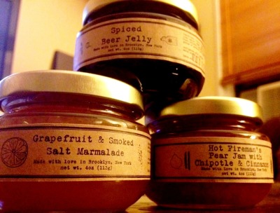 marthasworstnightmare:
“ Anarchy in a Jar: gifts for the girlfriends on the West Coast!
”
Cool! Spiced Beer Jelly, K? You see that? When you gon’ make that for me?