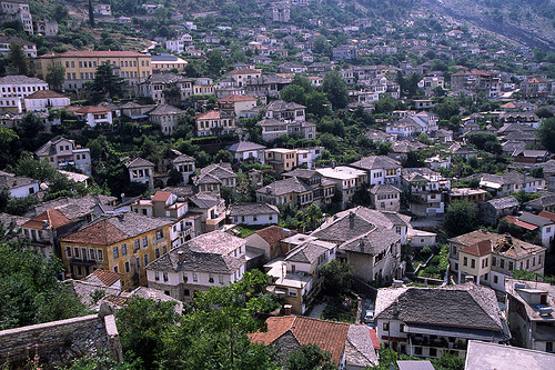 Gjirokastra (Albania) - Panorama (by ๑۩๑ V ๑۩๑)