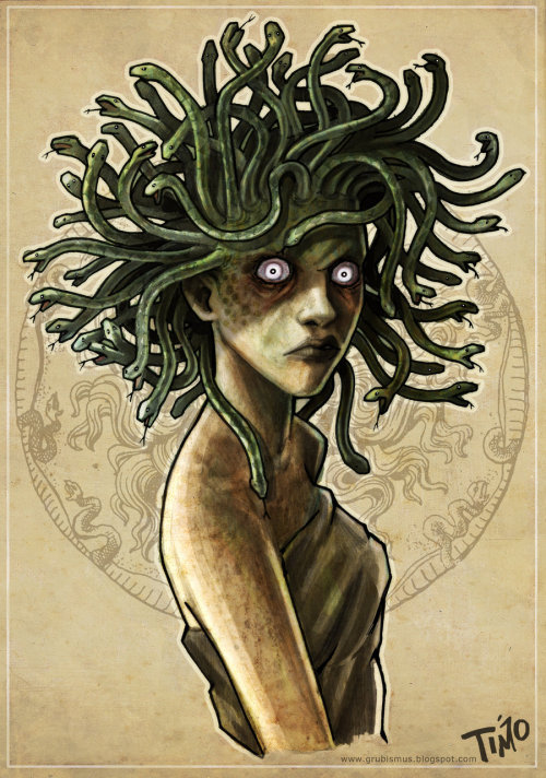 dwellerinthelibrary:Medusa by ~TmoeGee