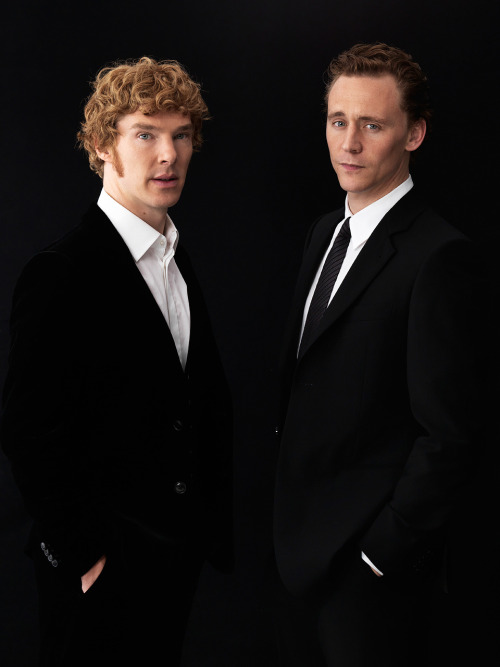 cumberbatchweb: Benedict Cumberbatch and @twhiddleston promoting War Horse. This really is the photo