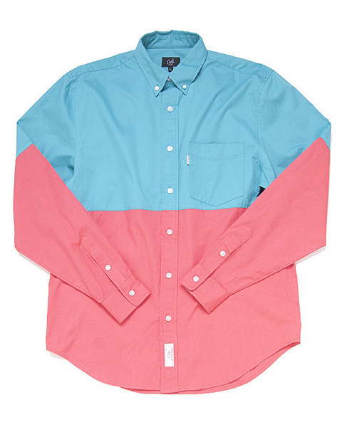 onlycoolstuff:  durkl 2 tone shirt