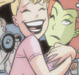 theideal-life:    “Harley— Don’t you realize I hate your guts?!!”  “Well,