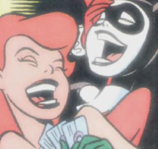 theideal-life:    “Harley— Don’t you realize I hate your guts?!!”  “Well,