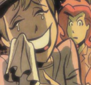 theideal-life:    “Harley— Don’t you realize I hate your guts?!!”  “Well,