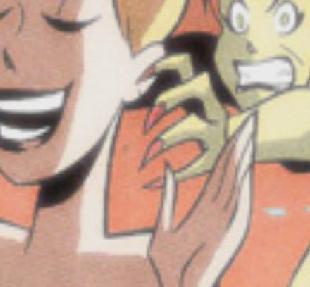 theideal-life:    “Harley— Don’t you realize I hate your guts?!!”  “Well,