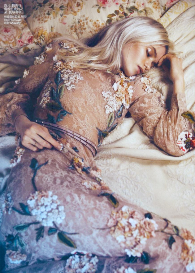 Abbey Lee Kershaw for Vogue China, shot by Lachlan Bailey