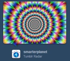 biscuita:  piadas-e-memes:  Tumblr Radar quer que eu pense que tô chapado?  LB Isso se chama Op Art ou Optical Art (arte óptica), são imagens que mexem com o cérebro e dão a impressãode movimento e/ou profundidade, é bem legal :)  ^  Nooooooooooo,